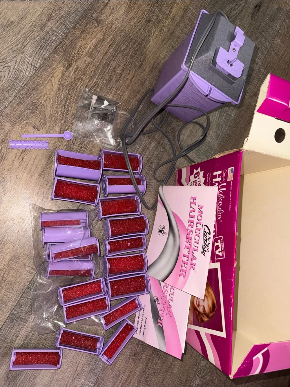 Vintage 90s Caruso Molecular Hairsetter Steam Roller Kit (Complete)